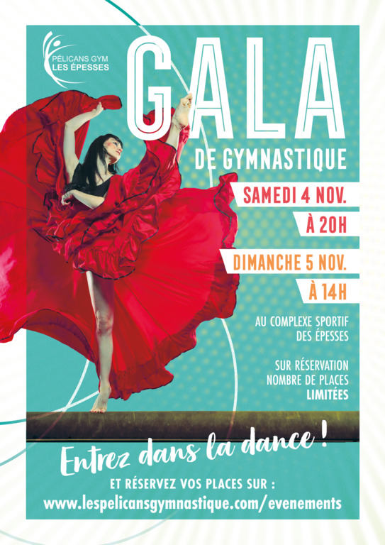 Gala Les Pélicans Gymnastique du dimanche 5 novembre 14h